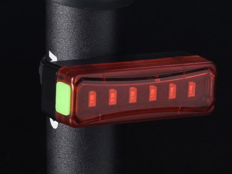 Tylna lampka rowerowa oświetlenie led usb roweru Tylna lampka rowerowa oświetlenie led usb roweru