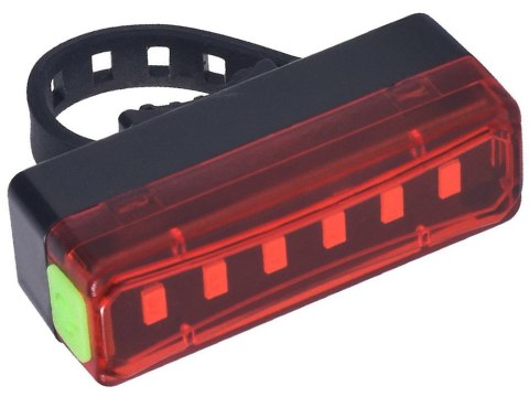 Tylna lampka rowerowa oświetlenie led usb roweru Tylna lampka rowerowa oświetlenie led usb roweru
