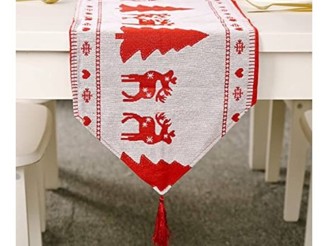 Bieżnik świąteczny na stół obrus wigilijny na boże narodzenie Bieżnik świąteczny na stół obrus wigilijny na boże narodzenie