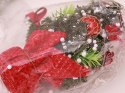 Choinka sztuczna ozdoba dekoracja stroik święta na biurko stół