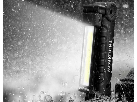 Lampa latarka warsztatowa z magnesem + hak składana do warsztatu usb 5w1 Lampa latarka warsztatowa z magnesem + hak składana do warsztatu usb 5w1