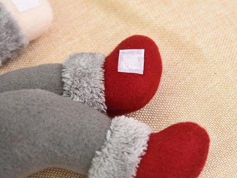 Mikołaj skrzat krasnal klamra na zasłony na rzep Mikołaj skrzat krasnal klamra na zasłony na rzep