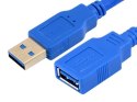 Kabel przedłużacz przedłużka usb 3.0 adapter ekranowany 1,5m