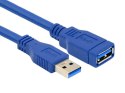 Kabel przedłużacz przedłużka usb 3.0 adapter ekranowany 1,5m