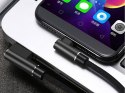 Kabel przewód usb usb-c typ c kątowy do ładowania qc do telefonu 1m
