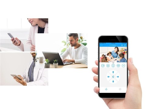 Kamera ip wifi niania elektroniczna obrotowa hd audio domowa wewnętrzna Kamera ip wifi niania elektroniczna obrotowa hd audio domowa wewnętrzna