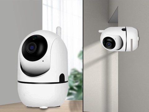 Kamera ip wifi niania elektroniczna obrotowa hd audio domowa wewnętrzna Kamera ip wifi niania elektroniczna obrotowa hd audio domowa wewnętrzna