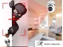Kamera ip wifi niania elektroniczna obrotowa hd audio domowa wewnętrzna