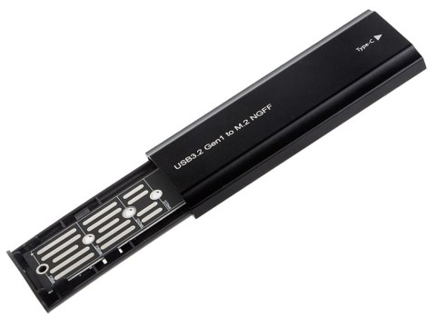 Obudowa adapter dysku kieszeń m.2 sata ngff usb 3.1 usb typ-c 2230-2280mm Obudowa adapter dysku kieszeń m.2 sata ngff usb 3.1 usb typ-c 2230-2280mm