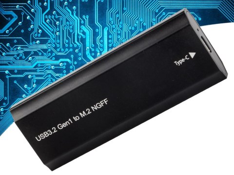Obudowa adapter dysku kieszeń m.2 sata ngff usb 3.1 usb typ-c 2230-2280mm Obudowa adapter dysku kieszeń m.2 sata ngff usb 3.1 usb typ-c 2230-2280mm