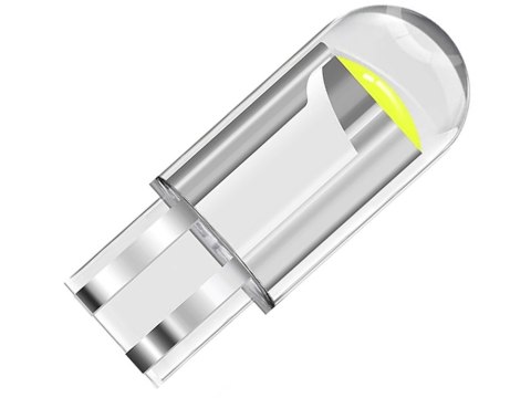 Żarówki samochodowe led w5w t10 biała krystaliczna ledowa 2 szt komplet Żarówki samochodowe led w5w t10 biała krystaliczna ledowa 2 szt komplet