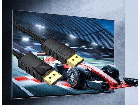 Kabel przewód dp 1.4 video audio displayport displayport 8k 4k 2k 1,5m Kabel przewód dp 1.4 video audio displayport displayport 8k 4k 2k 1,5m