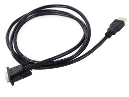 Kabel vga - hdmi 2m gold złote złącza full hd przewód d-sub