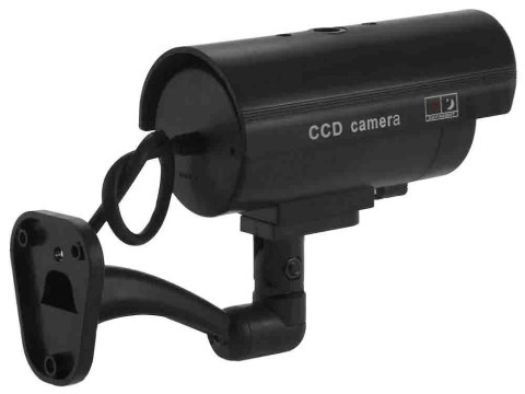 Kamera atrapa ir led monitoring solarna zewnętrzna ścienna z diodą migająca Kamera atrapa ir led monitoring solarna zewnętrzna ścienna z diodą migająca