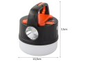 LAMPA KEMPINGOWA BIWAKOWA AKUMULATOROWA LED USB TURYSTYCZNA SZPERACZ HAK