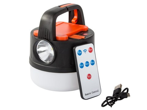LAMPA KEMPINGOWA BIWAKOWA AKUMULATOROWA LED USB TURYSTYCZNA SZPERACZ HAK LAMPA KEMPINGOWA BIWAKOWA AKUMULATOROWA LED USB TURYSTYCZNA SZPERACZ HAK