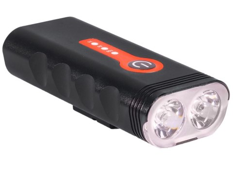Lampka rowerowa przednia latarka led oświetlenie przód na rower usb Lampka rowerowa przednia latarka led oświetlenie przód na rower usb