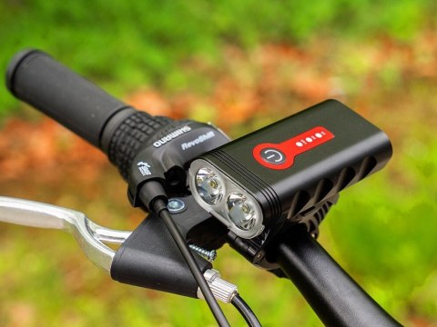 Lampka rowerowa przednia latarka led oświetlenie przód na rower usb Lampka rowerowa przednia latarka led oświetlenie przód na rower usb