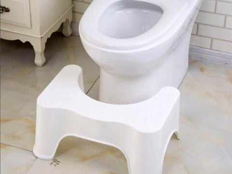 Podest podnóżek łazienkowy toaletowy biały wc taboret na stopy Podest podnóżek łazienkowy toaletowy biały wc taboret na stopy