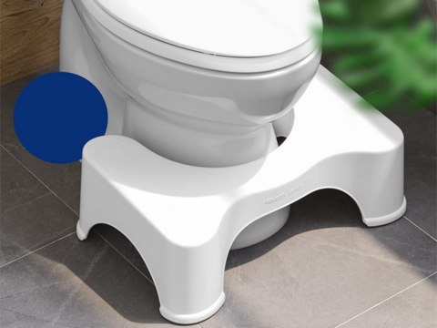 Podest podnóżek łazienkowy toaletowy biały wc taboret na stopy Podest podnóżek łazienkowy toaletowy biały wc taboret na stopy