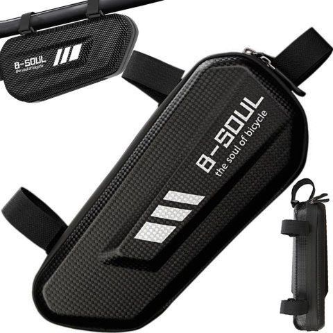 Sakwa rowerowa pod ramę saszetka torba na rower wodoodporna mocna sztywna Sakwa rowerowa pod ramę saszetka torba na rower wodoodporna mocna sztywna