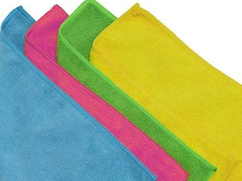 Ściereczki z mikrofibry ścierki czyściki mikrofibra do szyb zestaw 4 sztuki Ściereczki z mikrofibry ścierki czyściki mikrofibra do szyb zestaw 4 sztuki