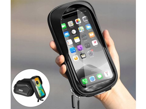 Torba rowerowa sakwa na ramę roweru etui na telefon rower wodoszczelna Torba rowerowa sakwa na ramę roweru etui na telefon rower wodoszczelna