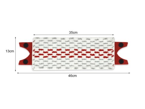 Wkład do mopa ultramax płaskiego końcówki wkłady chłonne 35cm 1 szt Wkład do mopa ultramax płaskiego końcówki wkłady chłonne 35cm 1 szt