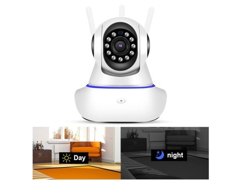 Kamera ip wifi niania elektroniczna obrotowa audio wewnętrzny czujnik ruchu Kamera ip wifi niania elektroniczna obrotowa audio wewnętrzny czujnik ruchu