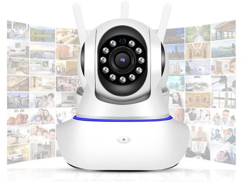 Kamera ip wifi niania elektroniczna obrotowa audio wewnętrzny czujnik ruchu Kamera ip wifi niania elektroniczna obrotowa audio wewnętrzny czujnik ruchu