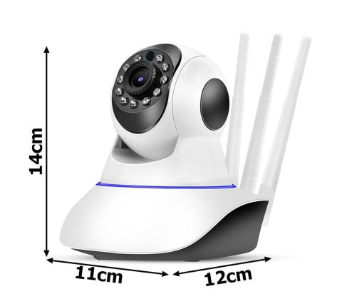 Kamera ip wifi niania elektroniczna obrotowa audio wewnętrzny czujnik ruchu Kamera ip wifi niania elektroniczna obrotowa audio wewnętrzny czujnik ruchu