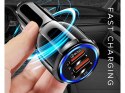 Ładowarka samochodowa do gniazd zapalniczki 2xusb quickcharge 3.0 szybka