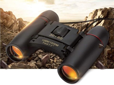 Lornetka 30x60 kompaktowa turystyczna etui myśliwska survival noc dzień Lornetka 30x60 kompaktowa turystyczna etui myśliwska survival noc dzień