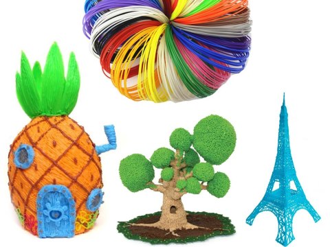 Wkłady do długopisu 3d pla filament 20 x 20 m 400 metrów kolory zestaw Wkłady do długopisu 3d pla filament 20 x 20 m 400 metrów kolory zestaw