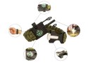 Bransoletka survival opaska 5w1 kompas krzesiwo linka nóż linka paracord