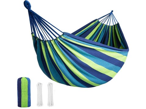 Hamak ogrodowy wiszący dwuodobowy 300x160cm brazylijski xxl torba pokrowiec Hamak ogrodowy wiszący dwuodobowy 300x160cm brazylijski xxl torba pokrowiec