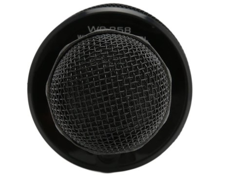 Mikrofon bezprzewodowy bluetooth głośnik karaoke modulator głosu okrągły Mikrofon bezprzewodowy bluetooth głośnik karaoke modulator głosu okrągły