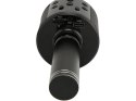 Mikrofon bezprzewodowy bluetooth głośnik karaoke modulator głosu okrągły