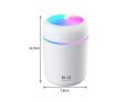 Mini nawilżacz powietrza dyfuzor zapachowy aromaterapia mgiełka usb rgb