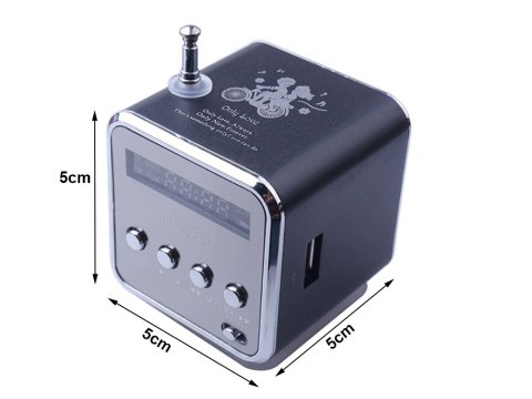 Głośnik bezprzewodowy przenośny mini radio fm led bluetooth mobilny microsd Głośnik bezprzewodowy przenośny mini radio fm led bluetooth mobilny microsd