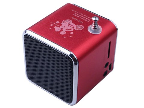 Głośnik bezprzewodowy przenośny mini radio fm led bluetooth mobilny microsd Głośnik bezprzewodowy przenośny mini radio fm led bluetooth mobilny microsd