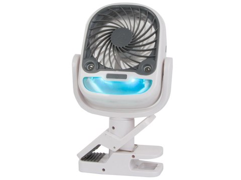 Wentylator wiatrak biurkowy stojący klips nawilżacz powietrza usb rgb 2w1 Wentylator wiatrak biurkowy stojący klips nawilżacz powietrza usb rgb 2w1