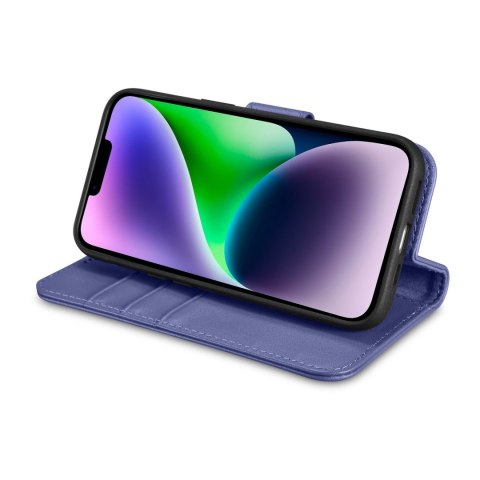 2W1 ETUI SKÓRZANY POKROWIEC Z KLAPKĄ IPHONE 14 PLUS ANTI-RFID WALLET CASE JASNOFIOLETOWY 2W1 ETUI SKÓRZANY POKROWIEC Z KLAPKĄ IPHONE 14 PLUS ANTI-RFID WALLET CASE JASNOFIOLETOWY