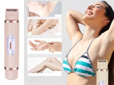 Depilator trymer dla kobiet do twarzy damska golarka bikini do ciała 2w1 Depilator trymer dla kobiet do twarzy damska golarka bikini do ciała 2w1