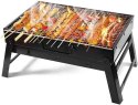 Grill turystyczny przenośny składany walizka węglowy kempingowy bbq