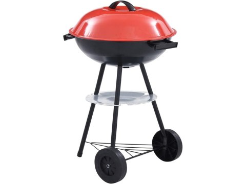 Grill węglowy brykietowy ogrodowy kółka pokrywa okrągły zamykany przenośny Grill węglowy brykietowy ogrodowy kółka pokrywa okrągły zamykany przenośny
