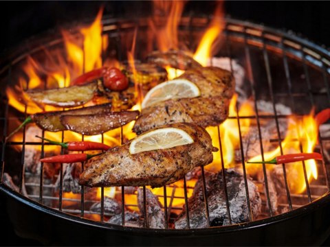 Grill węglowy brykietowy ogrodowy okrągły przenośny turystyczny na biwak Grill węglowy brykietowy ogrodowy okrągły przenośny turystyczny na biwak
