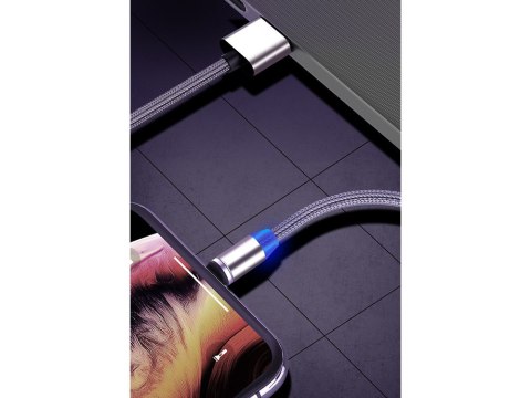 Kabel magnetyczny przwód do ładowania 3w1 micro typ-c usb lightning 1m Kabel magnetyczny przwód do ładowania 3w1 micro typ-c usb lightning 1m