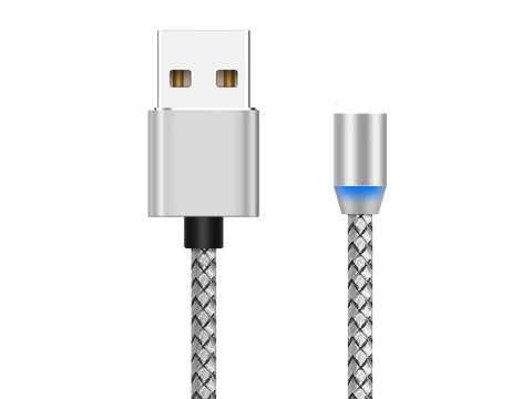 Kabel magnetyczny przwód do ładowania 3w1 micro typ-c usb lightning 1m Kabel magnetyczny przwód do ładowania 3w1 micro typ-c usb lightning 1m