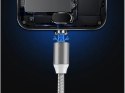 Kabel magnetyczny przwód do ładowania 3w1 micro typ-c usb lightning 1m
